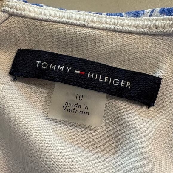 Tommy Hilfiger NWT Floral Printed Capelet V-Neck Ruffle Midi Dress Size 10 - Picture 5 of 9